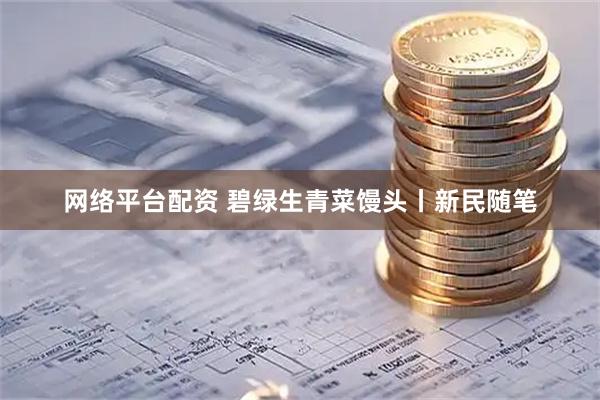 网络平台配资 碧绿生青菜馒头丨新民随笔